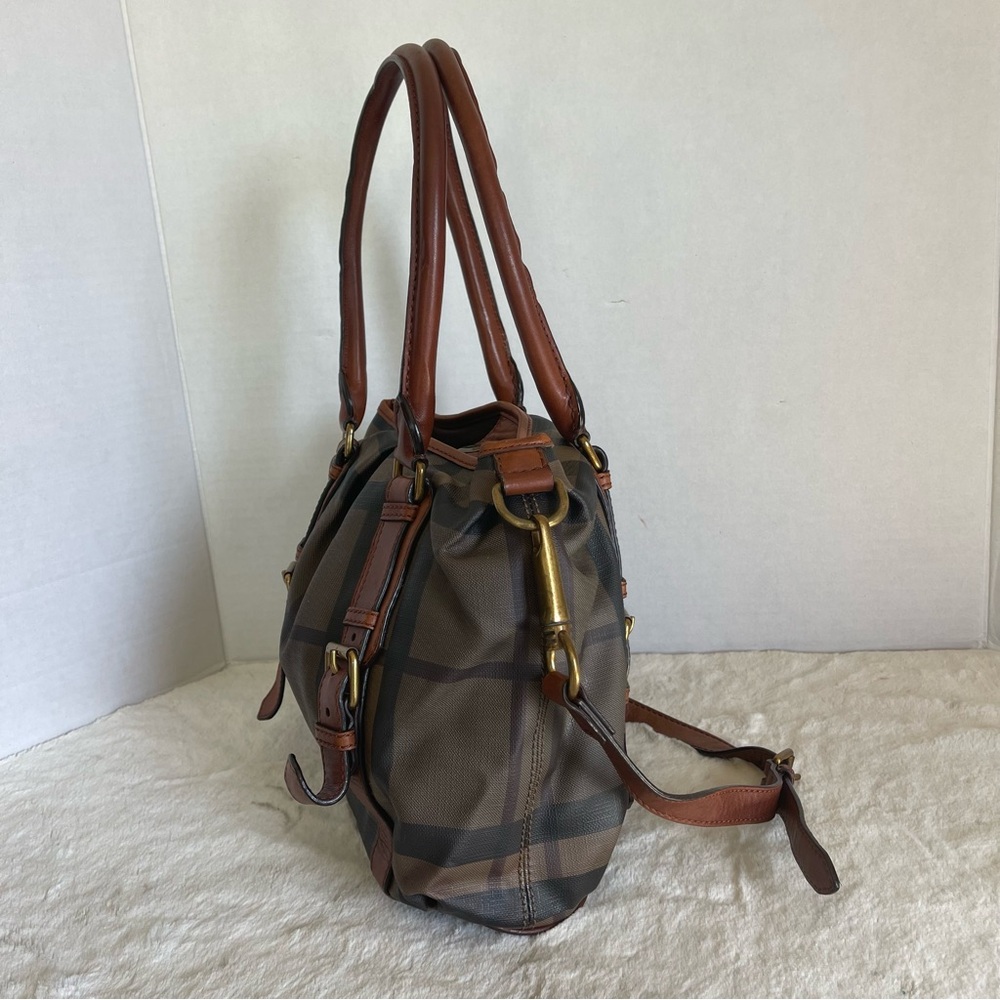 Burberry Smoked Check Northfield Horseferry Tote - Picture 2 of 15